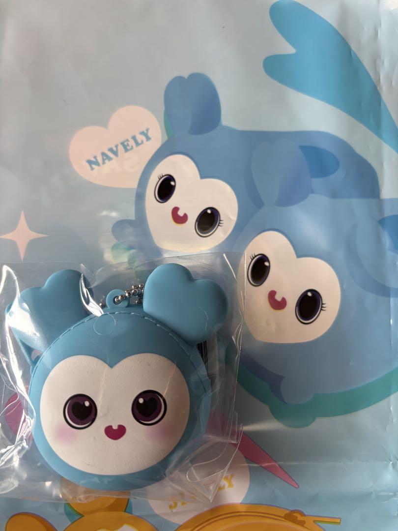 

[USED] TWICE LOVELYS Silicone Mini Wallet BABY LOVELYS Nayeon