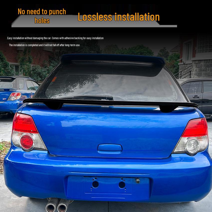 Rear Spoiler for 2001-2007 Subaru Impreza WRX Wagon