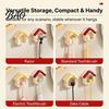 Household Toothbrush Storage Cartoon House Holder, Wall Mounted Bathroom Organizer, Suspended Organizer Drainage Drying Rack for Electric And