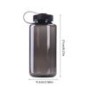 Leichte Kunststoff-Wasserflasche Reise Auslaufsichere Trinkflasche Outdoor-Sport Weithals-Wasserflasche Becher Trinkgeschirr