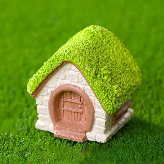 Micro Landscape Ornament Durable Resin Miniature Fairy Tale Accessories for DIY Moss Gardens And Ecological Bottles