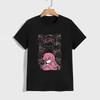 High Quality Pure Cotton T-shirt Kessoku Band Print T-shirt Men's and Women's Daily Casual Comfort Tees Japan Anime T Shirt