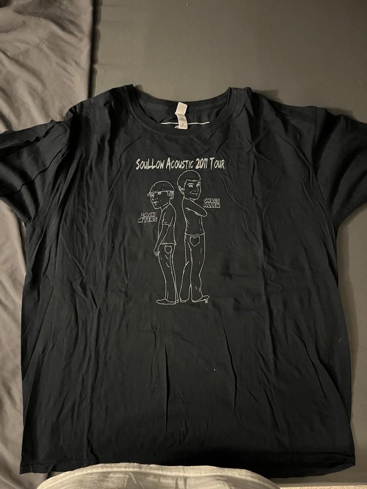 

Shinedown Concert Tour T shirt From Zach Myers Soullow Acoustic 2011 XL Tatco Unisex T-Shirt S