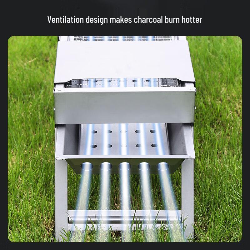 Naiduo Portable Charcoal BBQ Grill