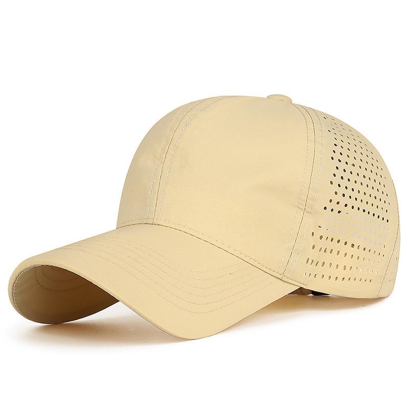 Adjustable Summer Baseball Cap With Laser Ventilation For Men And Women
