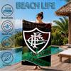 Flumi-nense Crest Wings Printed Microfiber Beach Towel, Soft And Absorbent, Quick-Dry, Ideal for Summer Travel, Beach Essential, Swimming Pool
