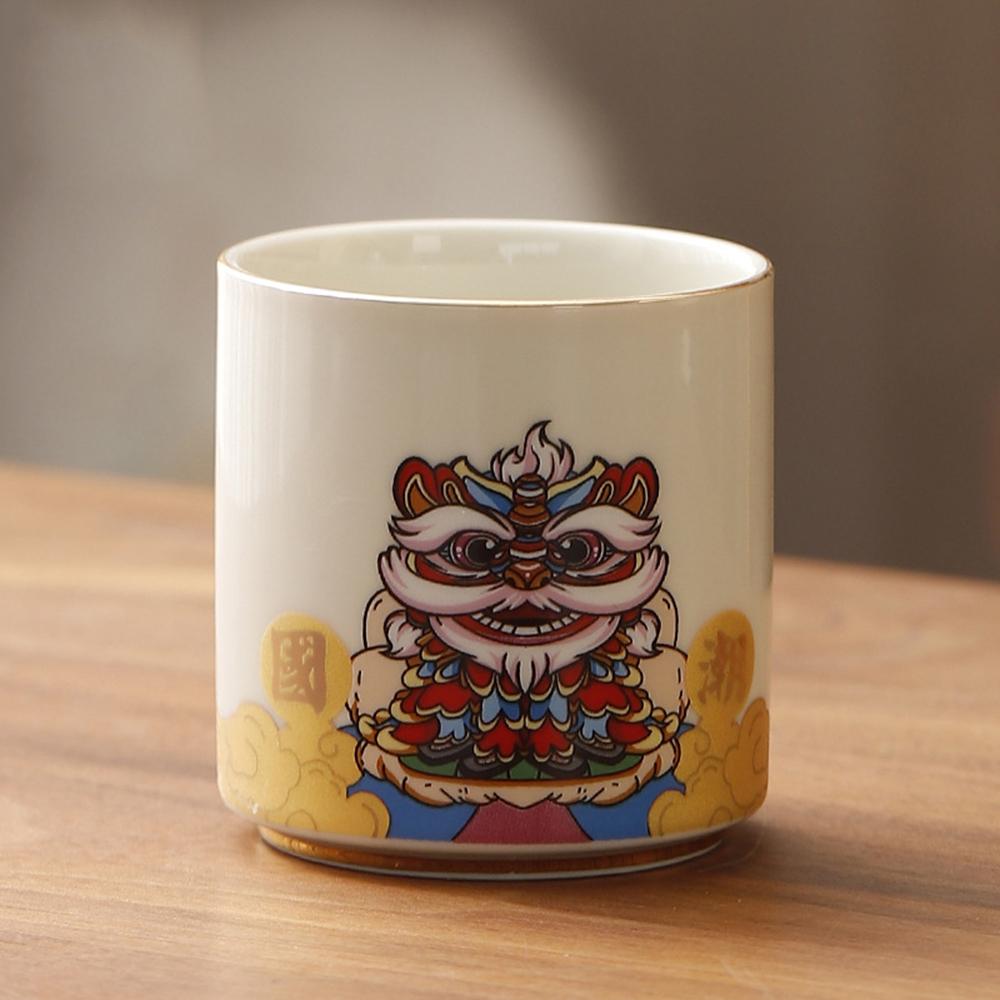 Chinese Retro Ceramic Teapot, Household Tea Infuser with Strainer, Restaurant Tea Kettle, China-Chic Style Ceramics Tea Set