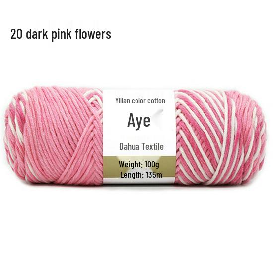 Hand-Knitted Cotton Wool Scarf Yarn for Men & Women, Coarse Wool & Milk Cotton Material, Worsted Crochet.