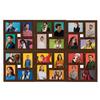 Vidaxl Fotoram för 24 Foton 10x15 cm, Mörkbrun, MDF