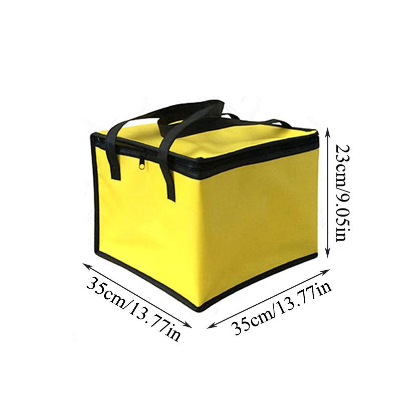 Thermo-Lunchpaket aus Vlies mit hoher Kapazität, Isolierung für Lebensmittel, tragbare Camping-Picknick-Taschen, Kühltasche, Getränketräger