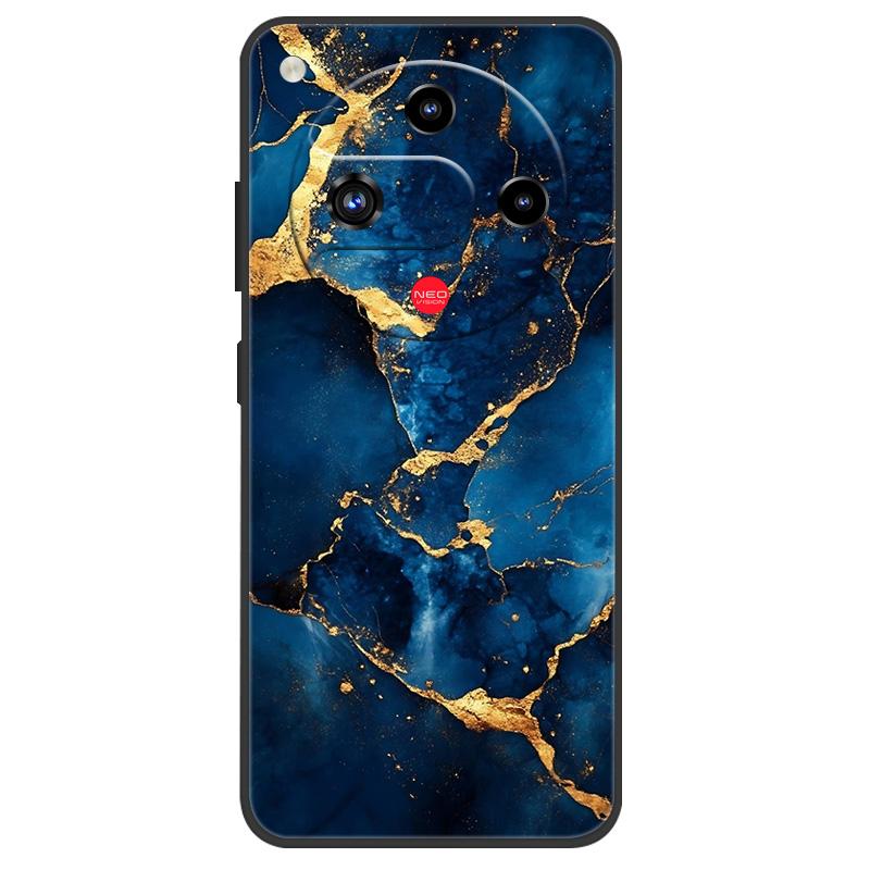 Pro pouzdro Nubia Focus 2 5G Focus2 2025 Mramorově malovaný měkký matný silikonový zadní kryt Pro ZTE Nubia Focus 2 5G Celý kryt telefonu