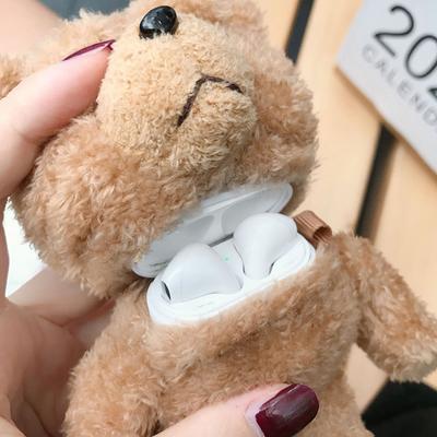 Auriculares Inalámbricos Dibujos Animados Funda Protectora de Silicona Caja de Protección para Auriculares para