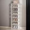 Shoe Rack Storage Rack 6-story Shoe Cabinet Simple Dust-proof Shoe Rack Bedroom Multi-layer Corner Shoe Rack for Storing Shoes