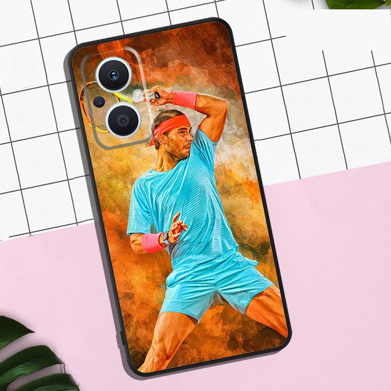 

Rafael Nadal Case For OPPO Reno 13 12 11 F 8T 7 8 10 Pro OPPO Find X8 Pro X6 Pro X3 X5 Lite Cover Coque OPPO Find X5 Pro