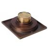 Copper Floor Drain Set Antique Floor Drain Easy Clean Shower Drain  Outdoor Shower