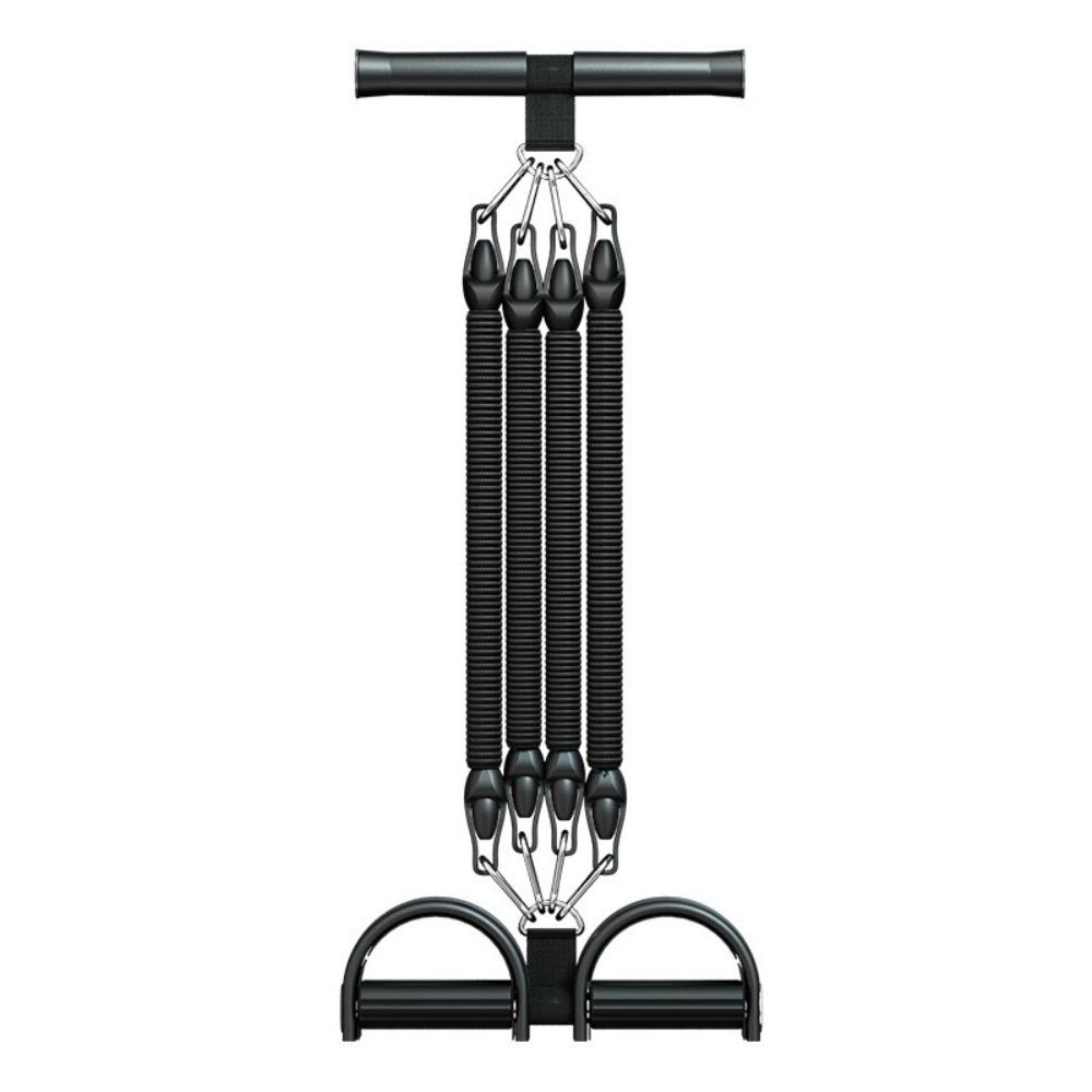 Non-Slip Tension Pedal Ankle Puller with Handles Yoga Sit-Up Leg Stretch Rope Home Gym Workouts