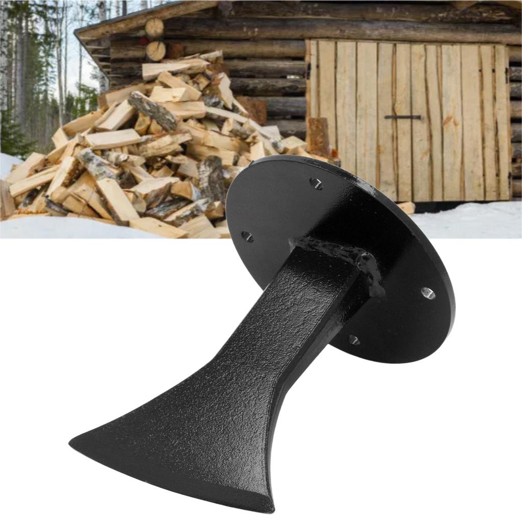 Träkluvare Smidd Stål Manuell Vedklyv för Öppna Spisar