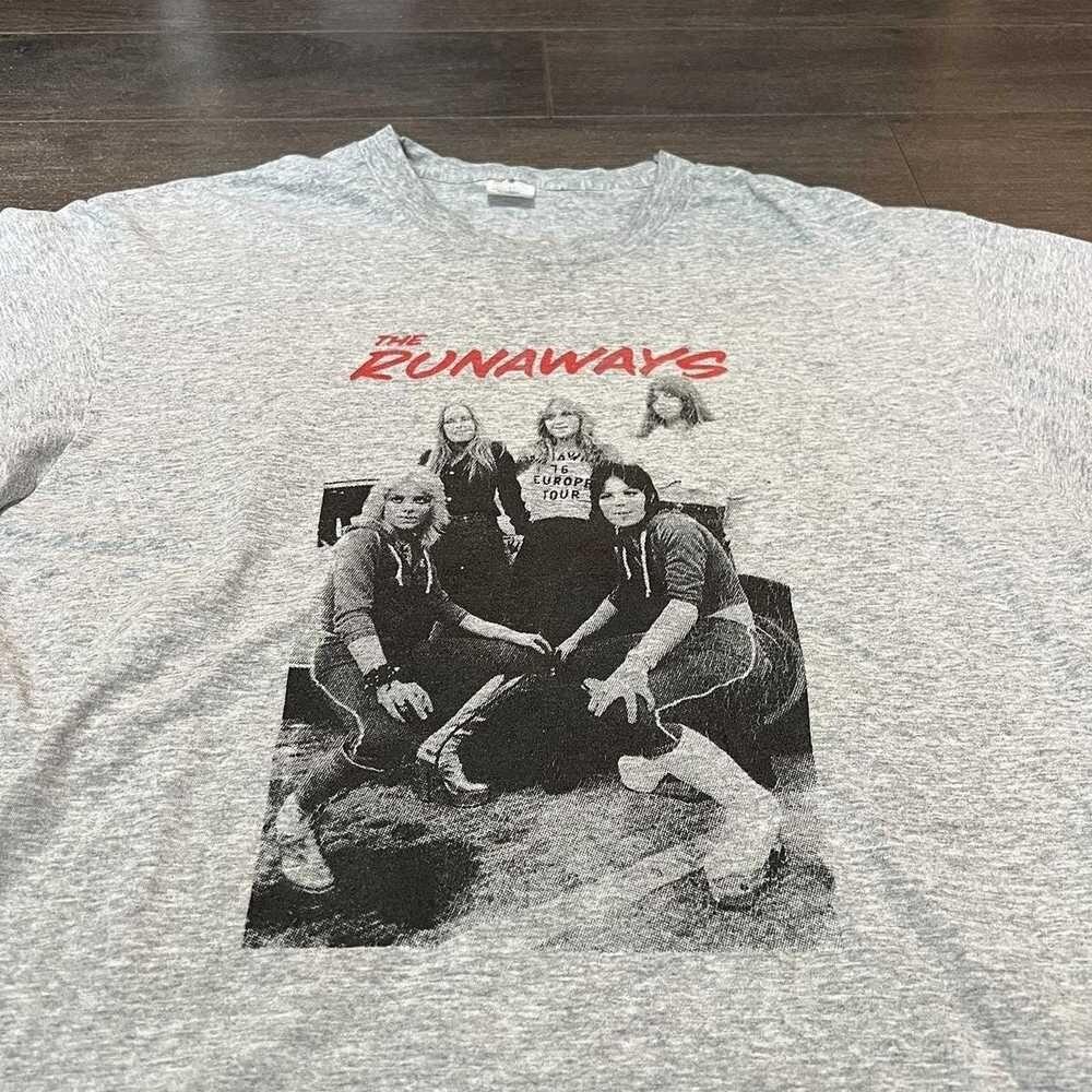 vintage the runaways Joan Jett T-Shirt Cotton Classic Unisex S-5XL M348 Unisex T-Shirt