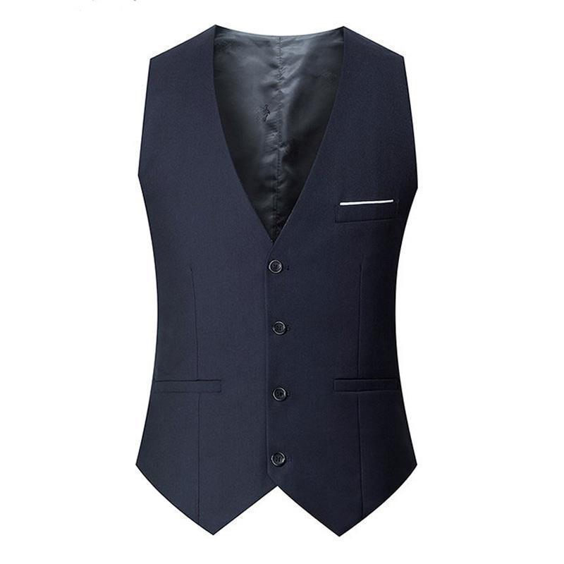 Men's Fashion Slim Fit Vest: Stylish Spring/Autumn Korean & British Style