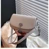 Fashion Exquisite Bag Summer New Solid Color Casual Lock Large Capacity Horizontal Cross Shoulder Women's Bag