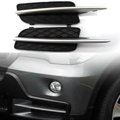 Pair Left Right Side Front Bumper Fog Light Grill Grille Cover For BMW E70 X5 07-09 Car Accessories Lower Bumper Fog Lamp