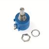 1Set 3590S Multiturn Potentiometer Kit With MF-A03 Knob -100R 200R 500R 1K 2K 5K 10K 20K 50K 100K Ohm  3590 Adjustable Resistor