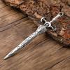 Retro Viking Wave Sword Hairpin Unisex Rose Crown Sun Moon Sword Hair Stick Unique Hair Accessories Norwegian Style Party Gift