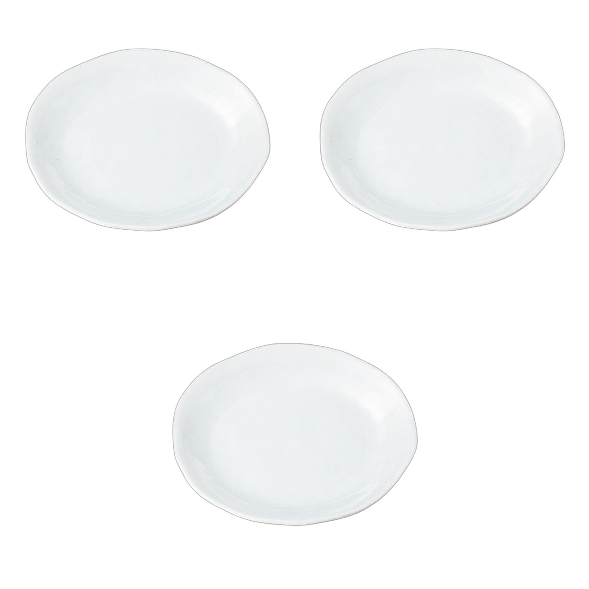 

Набор из 3 тарелок Яёи x Средние керамические тарелки от Setomonohonpo 7,5 [23,6 2,5 см]