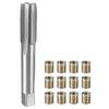 Spark Plugs Thread Repair Tool Metal Spark Plugs Thread Hole Repair Tool M14x1.25 Thread Inserts M16x1.25 Tap Kit