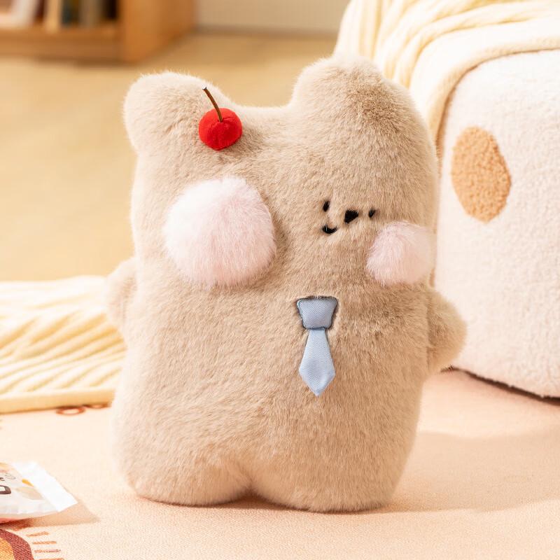 HX Cartoon Plush Rechargeable Electric Hot Water Bottle