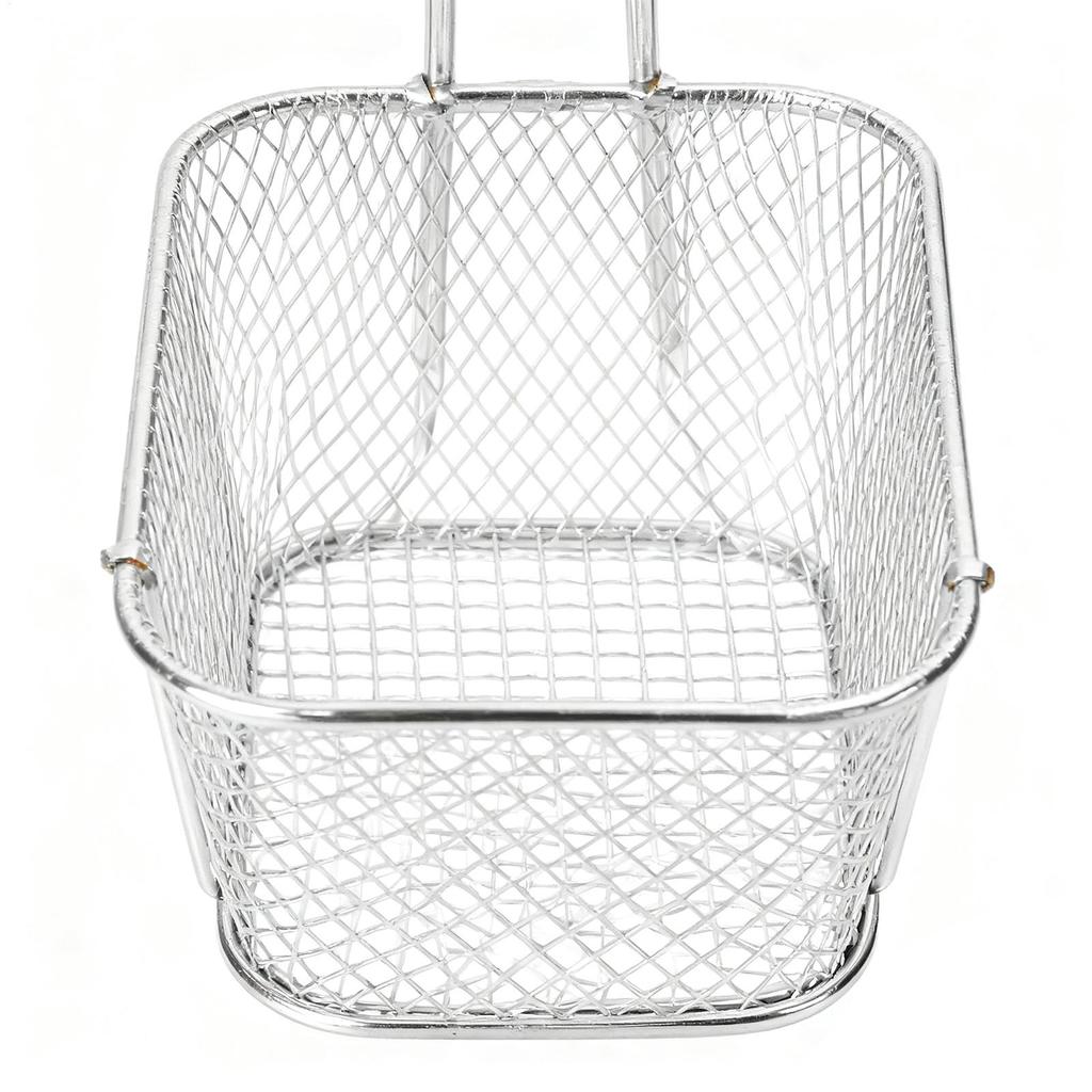 Frying Basket French Fry Serving Baskets Mini Stainless Steel Chips  Fry Baskets Food Presentation Strainer Potato Cooking Tool