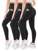 Sports Leggings with Pockets High-Waisted Butt-Lifting and Body-Shaping Yoga Pants for Women's Fitness Shark Pants