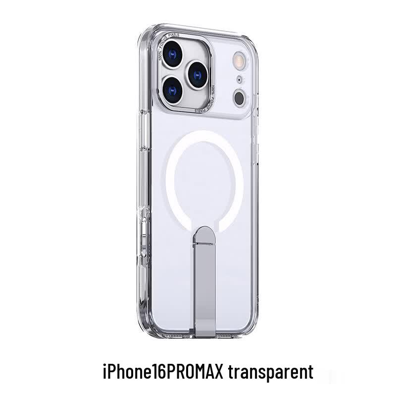 Прозрачный магнитный чехол-подставка CAXITON для iPhone 16 Pro Max