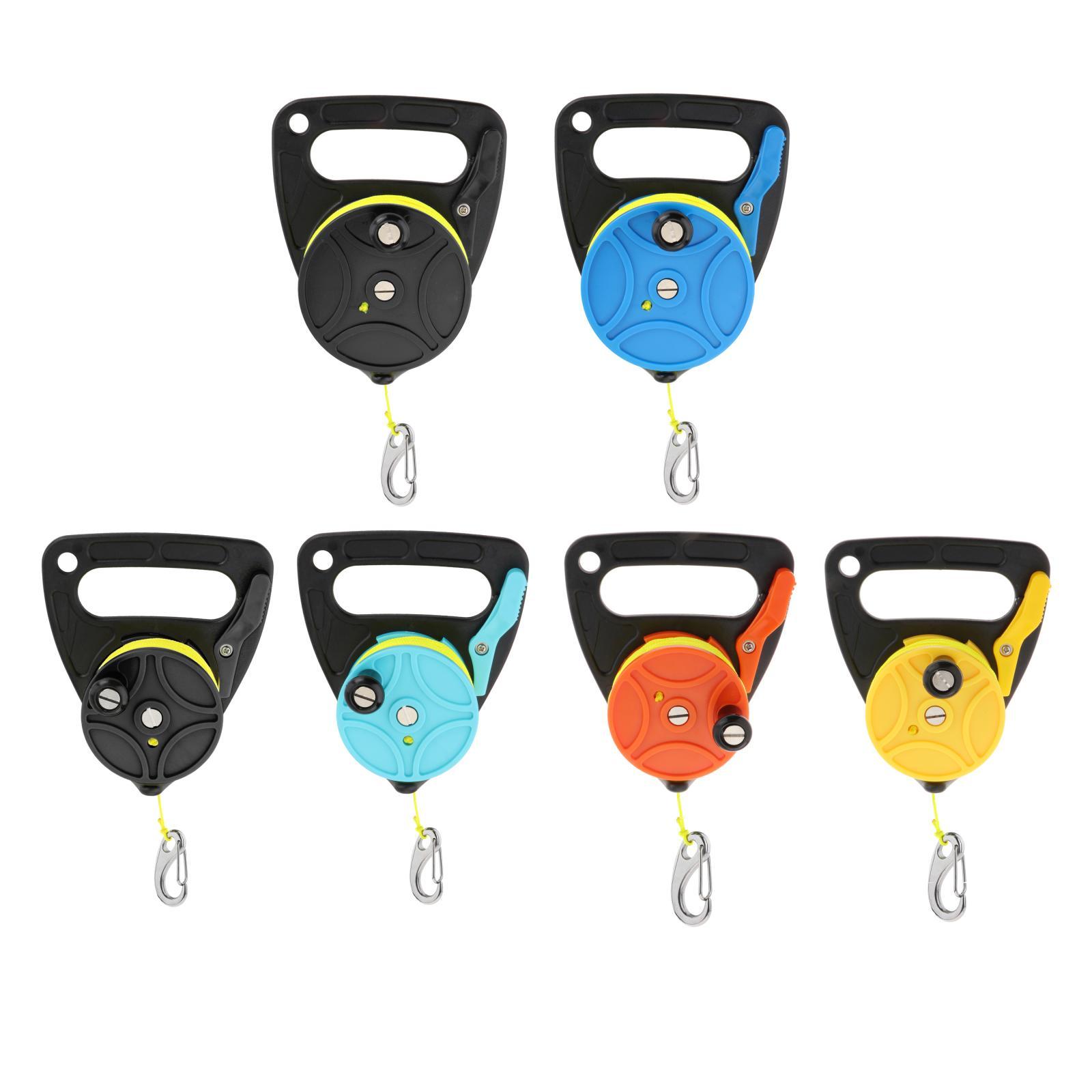 Scuba Diving Reel with Handlehandle Equipment Snorkeling for Wreck Cave Dive