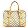 Louis Vuitton N52001 Damier Azur Berkeley PM Hand Bag Damier Azur Canvas White