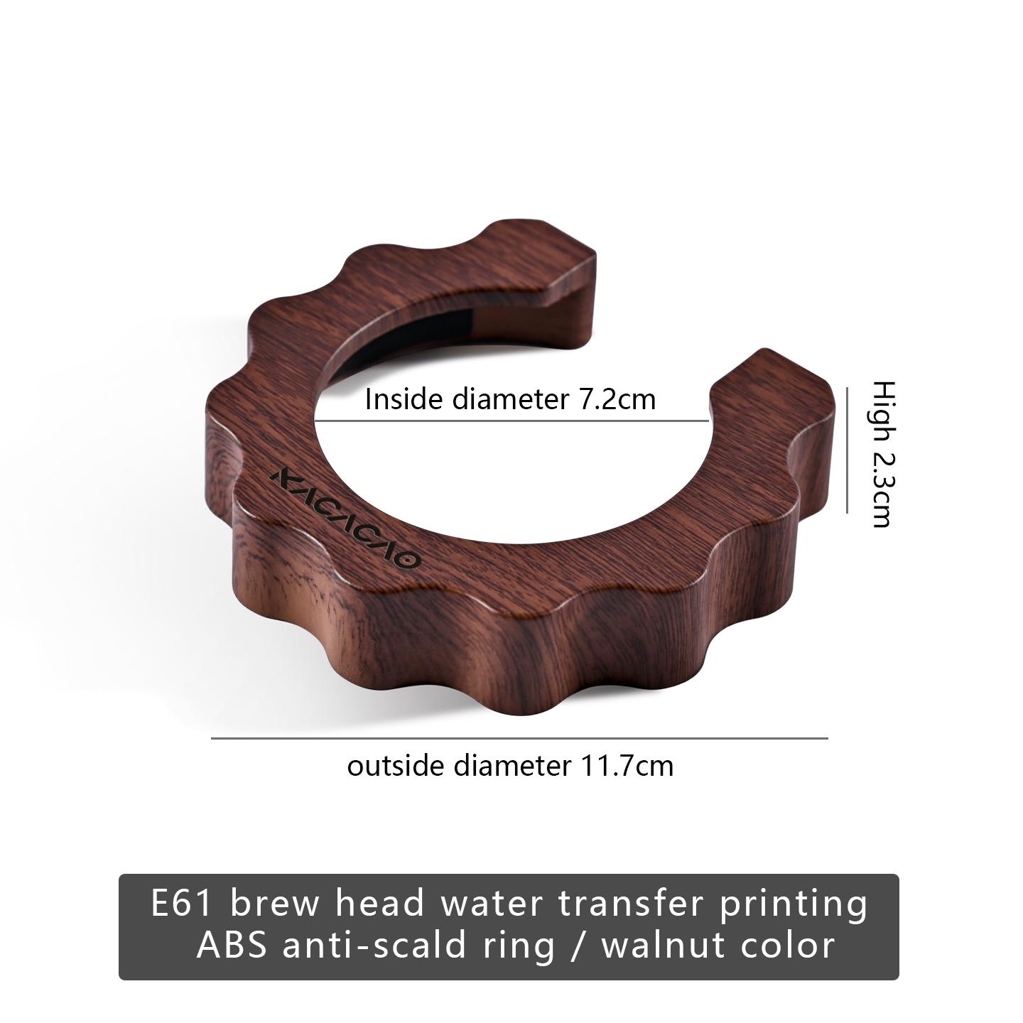 Brewing Head Anti-Scalding Ring brewing head anti scalding Lid For E61 Coffee Machine Brewing Head Heat Shield Barista Tool