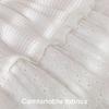 Women Maxi Skirt Elastic High Waist A-Line Skirt Solid Color Hollow Crochet Flower Pattern Ruffle Stitching Cake Skirt