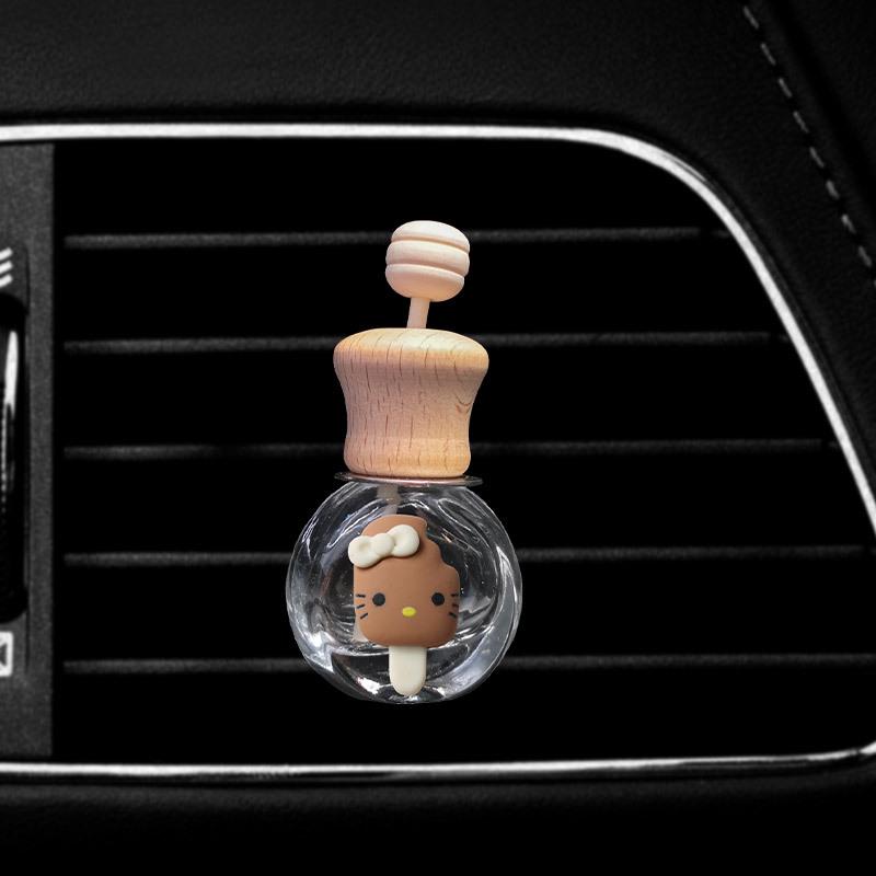 Cartoon Car Air Vent Perfume Bottle Ornament