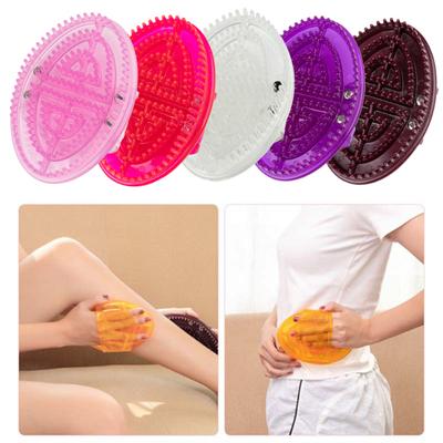 Meridian Massage Brush Handheld Full Body Massage Brushes with Round Bristles