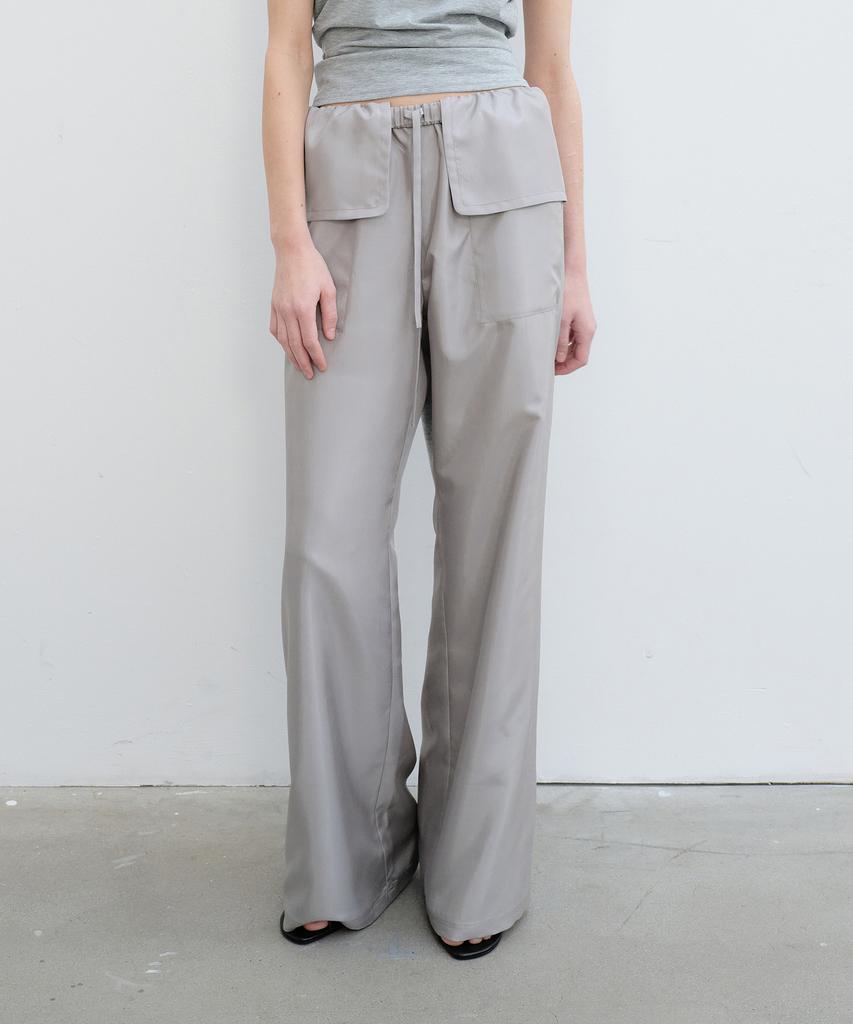 Yunse Sheer Two-Way Pants (Grey)