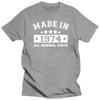 Hergestellt 1974 Alle Originalteile T-Shirts Grafik Streetwear Kurzarm-T-Shirt Vatertagsgeschenk T-Shirt Unisex Kleidung