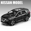 1/32 Nissan X-Trail SUV Alloy Car Diecasts & Toy Vehicles Car Model Sound and Light Car Toys for Kids Gifts