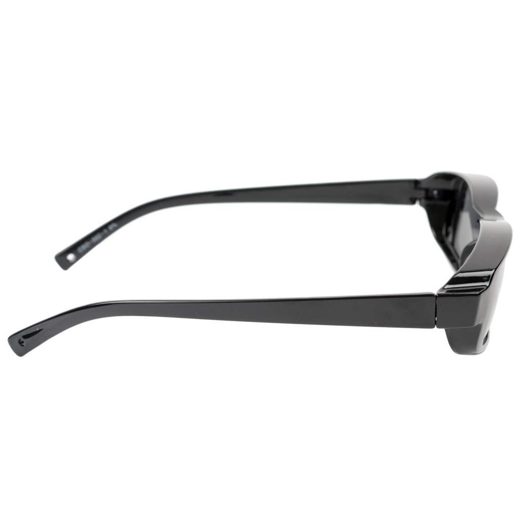 Captain Stag Overglasses Sunglasses Polarized S Size Plastic Frame Black Black CSO-002-1
