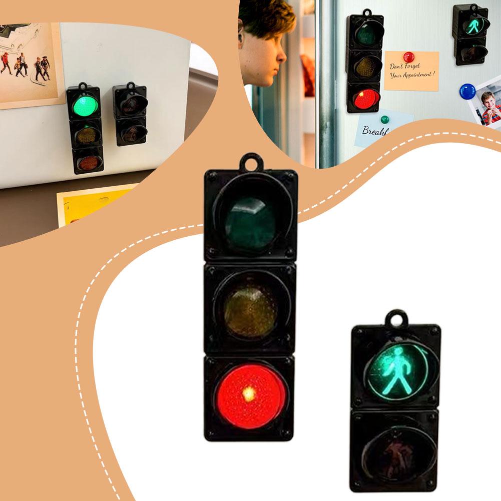 Mini Refrigerator With Strong Magnetic Adsorption On Traffic Lights Fixed Photo And Sticky Note Home Essentials