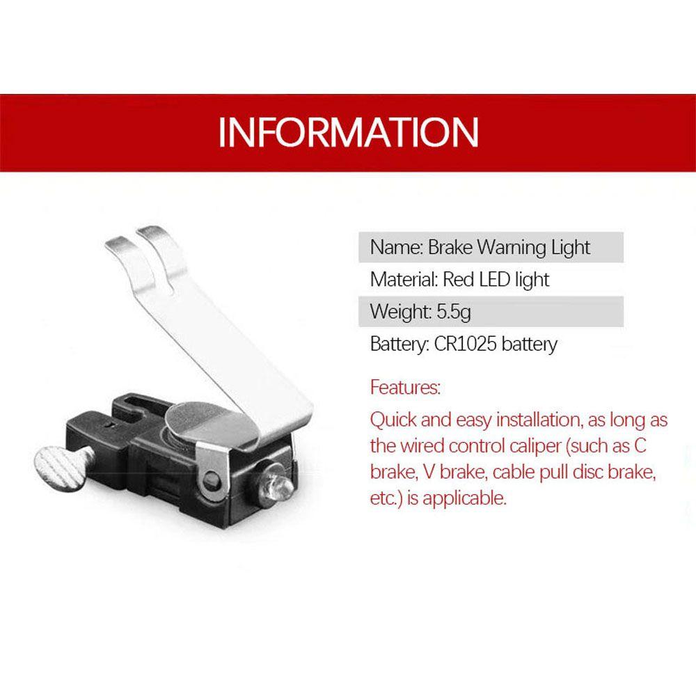 Light Brake Rear Light Bicycle Rear Light Bike Taillight Bicycle Brake Light Cycling Lantern