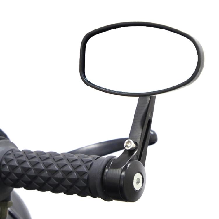 2 Peças Espelhos Retrovisores Universais 7/8" 22mm para Guidão de Motocicleta Scooters Espelho Retrovisor