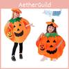 Halloween Pumpkin Costume Adult Parent-child Clothing Cosplay Fancy Dress Party