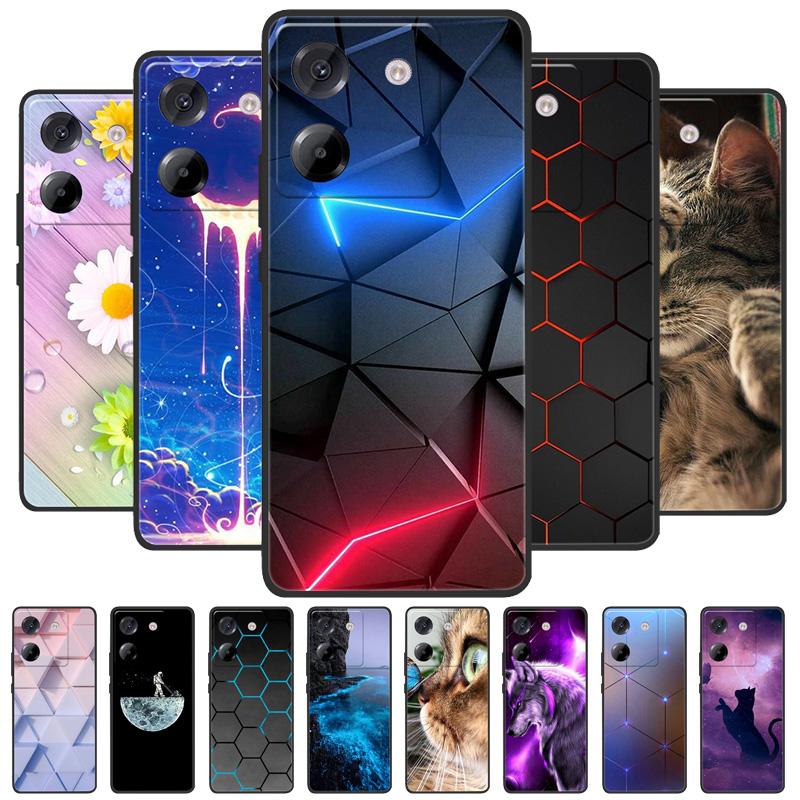 For Xiaomi Poco M7 Pro 5G Case PocoM7 Pro Luxury Painted Phone Silicon Back Cover For Poco M7 Pro Cases Protective Shell Capas