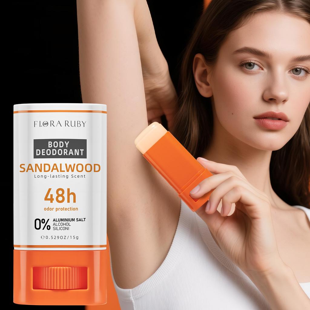 Body Care Cream Deodorant Women Men 48-Hour Odor Control,Fresh Blast Scent Sport Body Odor Removal Portable 15g