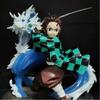 20cm Demon Slayer Tanjiro Gk Figure Water Dragon Style Action Statue Anime Collectible Model Toy Desk Decor Anime Fan Gift